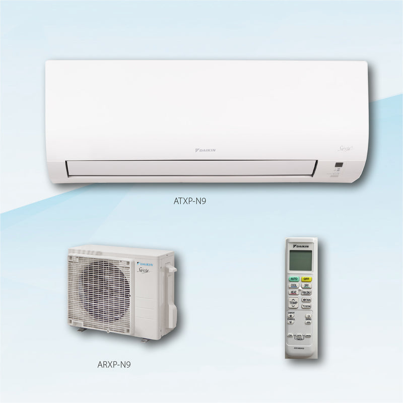 Daikin ATXP25N ARXP25N Condizionatore Climatizzatore 9000BTU Siesta Superplus A++ R32 Inverter Wifi Bianco