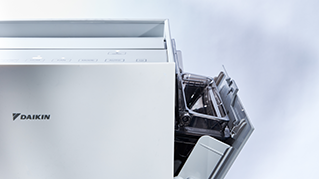Purificatore d'Aria Daikin MCK70ZW con Umidificatore - Streamer e HEPA