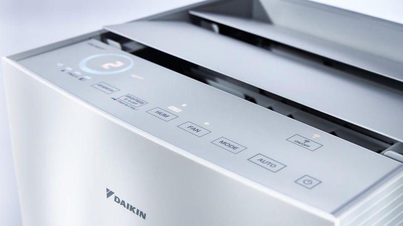 Purificatore d'Aria Daikin MCK70ZW con Umidificatore - Streamer e HEPA