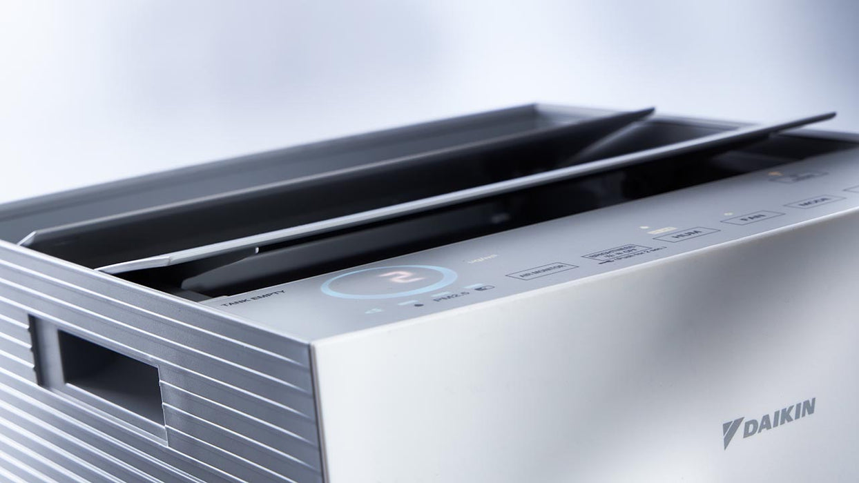 Purificatore d'Aria Daikin MCK70ZW con Umidificatore - Streamer e HEPA