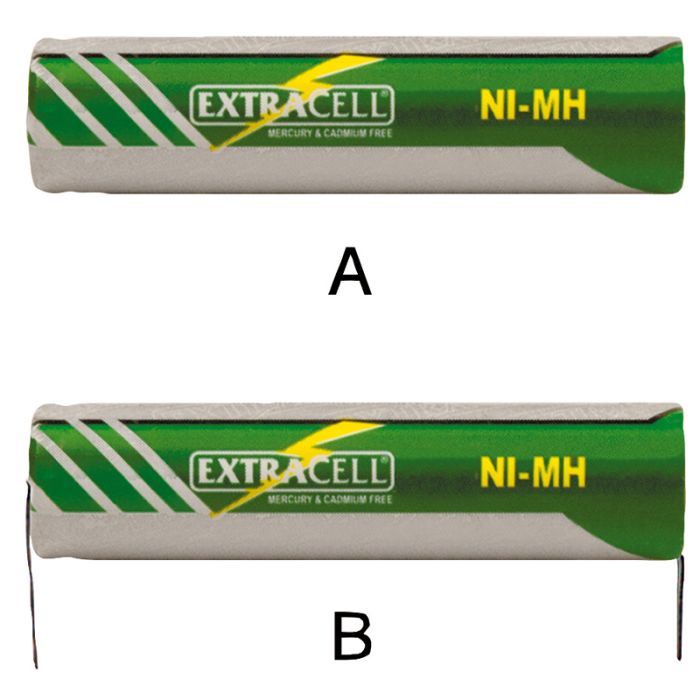 Batteria Extracell Ni-MH 1,2 V 4500 mAh 18670 - MPN 30/00294-00