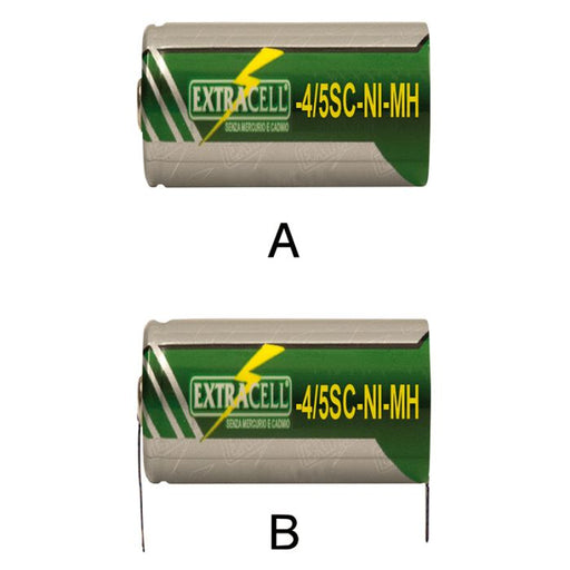 Batteria Extracell Ni-MH 4/5sc 1,2 V 2000 mAh con lamella - MPN 30/00317-00