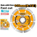 DISCO DIAMANTATO 115MM LAMA 10MM