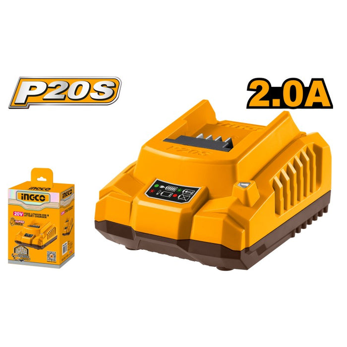 CARICABATTERIE RAPIDO 20V 110-240V
